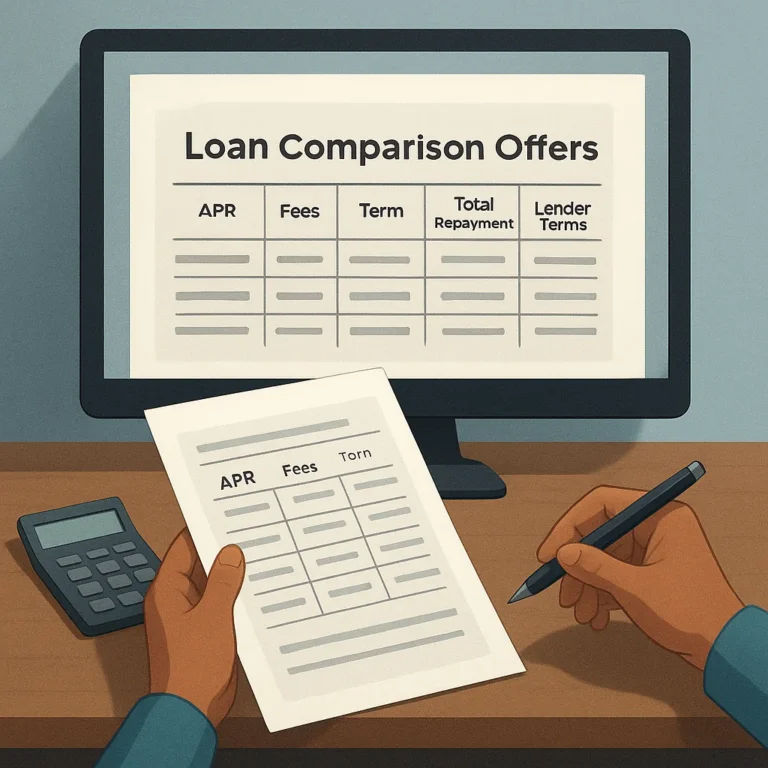 How should you compare personal loan offers before you borrow?